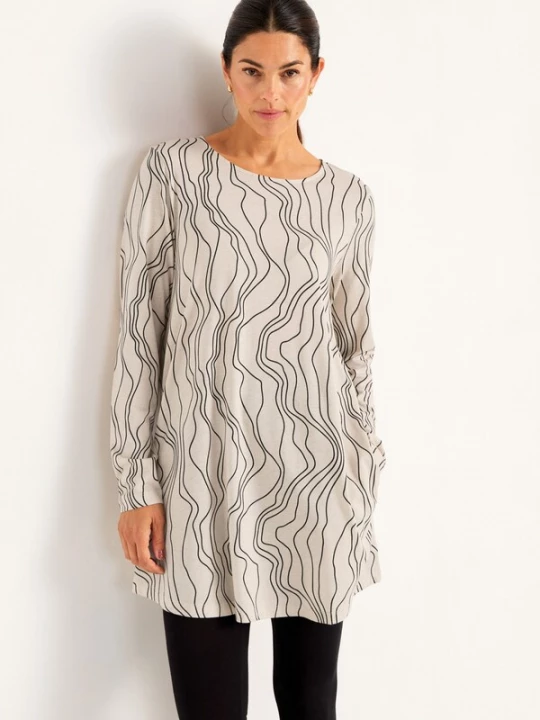 Foto van product Cellbes of Sweden Tuniek lichtbeige / zwart
