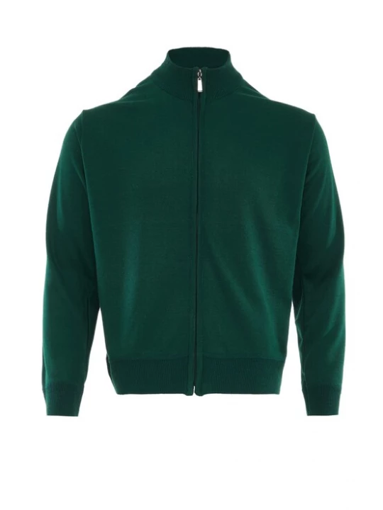 Foto van product NAEMI Gebreid vest donkergroen