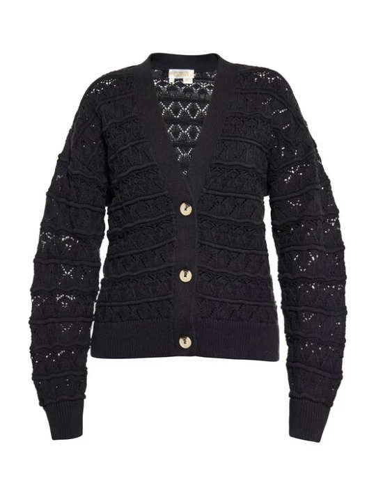 Foto van product CELOCIA Gebreid vest zwart