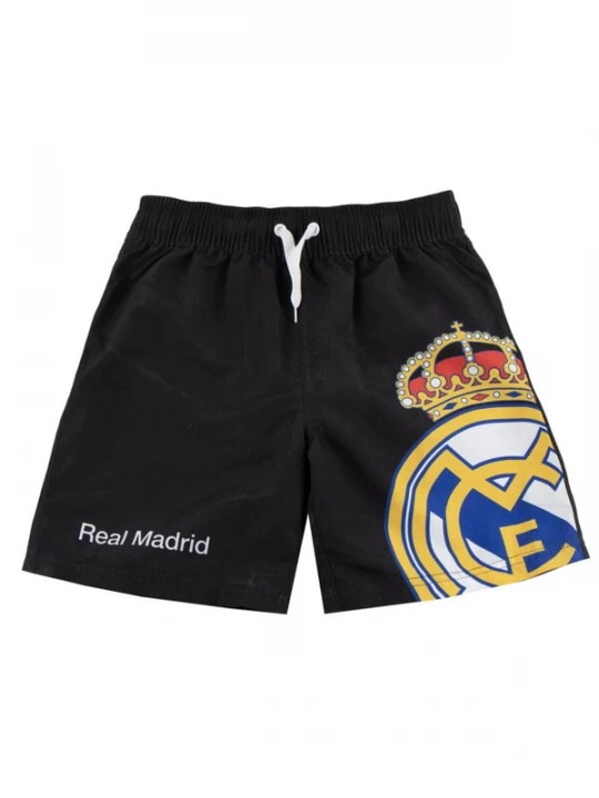 Foto van product Cerdá Zwemshorts 'Real Madrid Swim Shorts with Logo Print – Black' zwart Cerda
