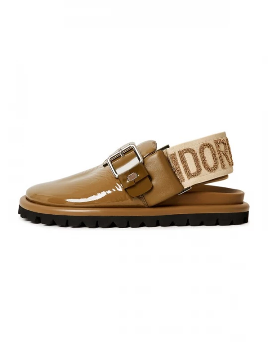 Foto van product CESARE GASPARI Instappers beige / bruin / zwart