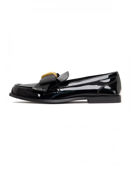 Foto van product CESARE GASPARI Mocassins goud / zwart