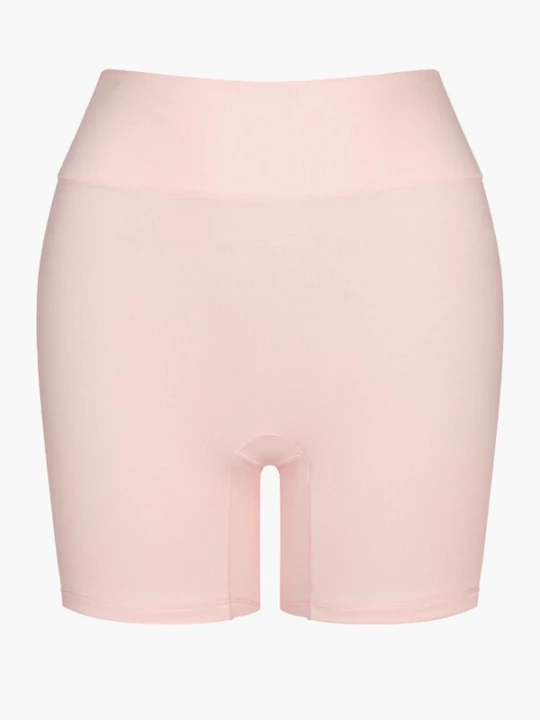 Foto van product cfab Broek 'Cotton High-Waist Shorts' pink