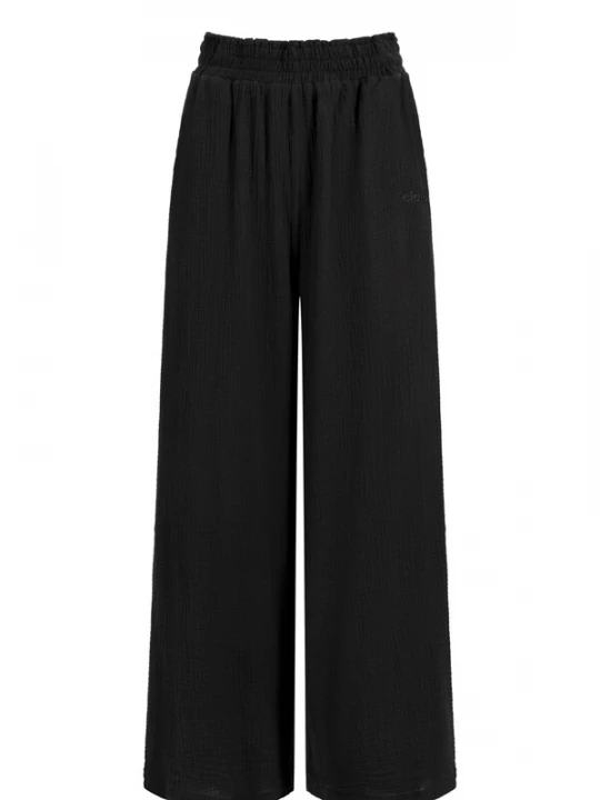 Foto van product cfab Broek 'Musselin Pants' zwart