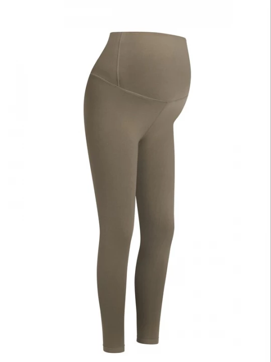 Foto van product cfab Leggings 'Seamless Umstandsleggings mit hohem Bund' taupe