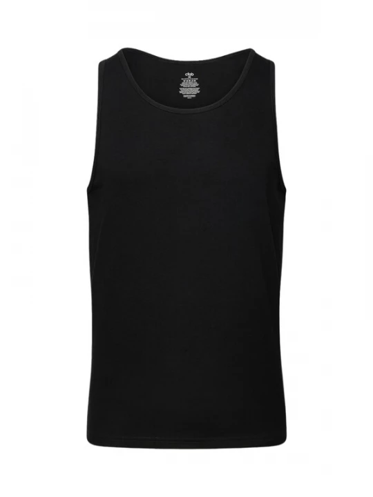 Foto van product cfab Onderhemd 'Cotton Herren Unterhemd' zwart