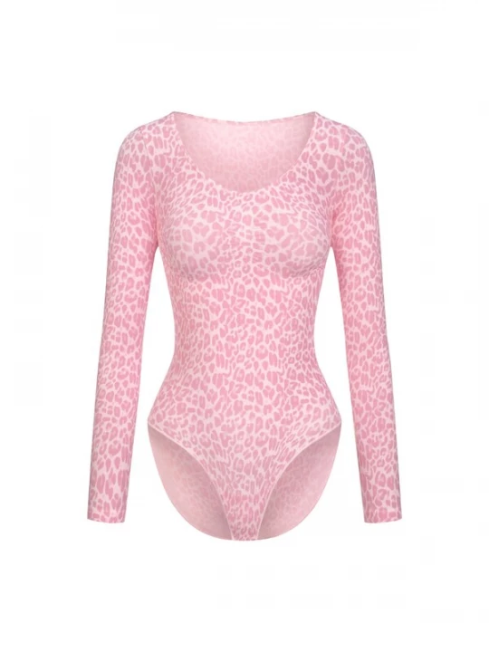 Foto van product cfab Shapingbody 'Bodysuit Sculpting Shapewear Longsleeve mit Slip' oudroze