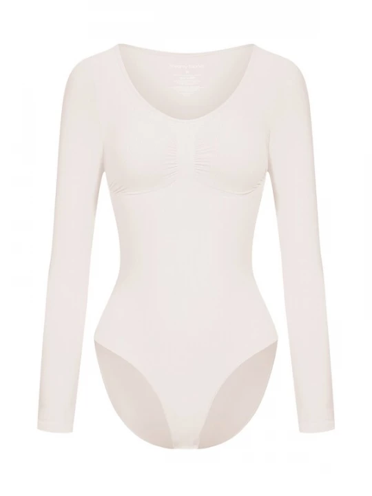 Foto van product cfab Shapingbody 'Bodysuit Sculpting Shapewear Longsleeve mit Slip' sand