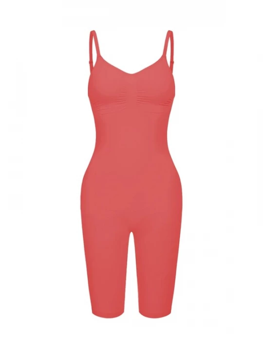 Foto van product cfab Shapingbody 'Bodysuit Sculpting Shapewear mit Shorts' koraal