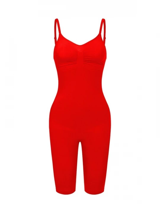 Foto van product cfab Shapingbody 'Bodysuit Sculpting Shapewear mit Shorts' vuurrood