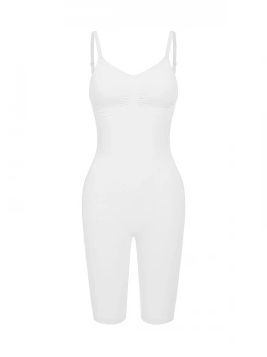 Foto van product cfab Shapingbody 'Bodysuit Sculpting Shapewear mit Shorts' wit