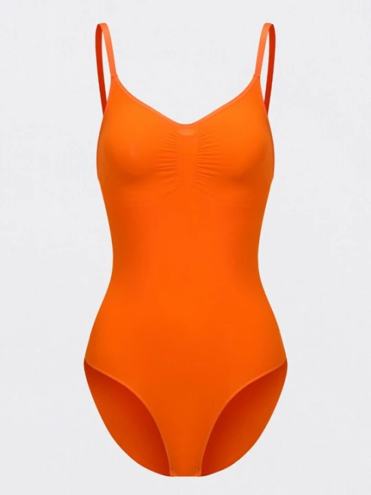 Foto van product cfab Shapingbody 'Bodysuit Sculpting Shapewear mit Slip' neonoranje