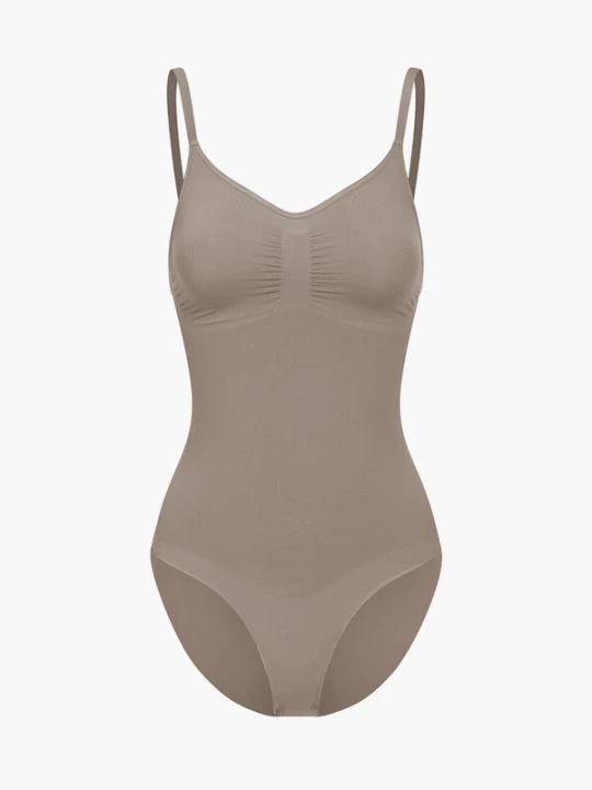 Foto van product cfab Shapingbody 'Bodysuit Sculpting Shapewear mit Slip' taupe