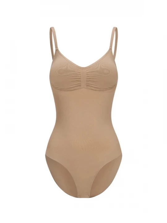 Foto van product cfab Shapingbody 'Bodysuit Sculpting Shapewear with Built-In Wireless Bra and Slip' beige