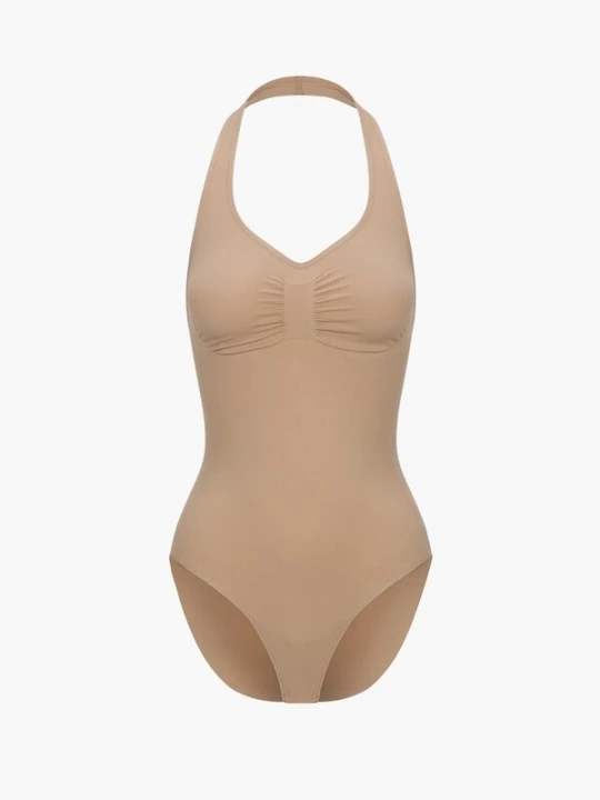 Foto van product cfab Shapingbody 'Neckholder Bodysuit mit Slip' beige