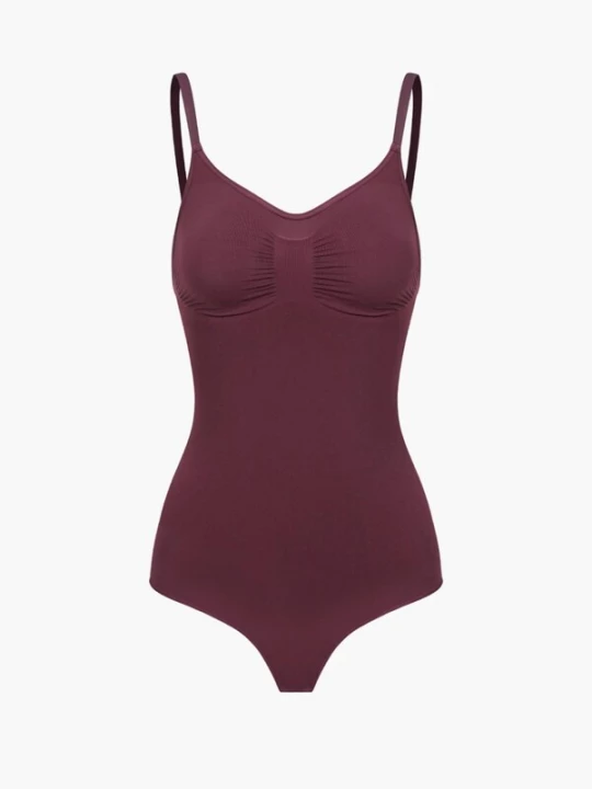 Foto van product cfab Shapingbody 'Sculpting Shapewear mit String' bourgogne