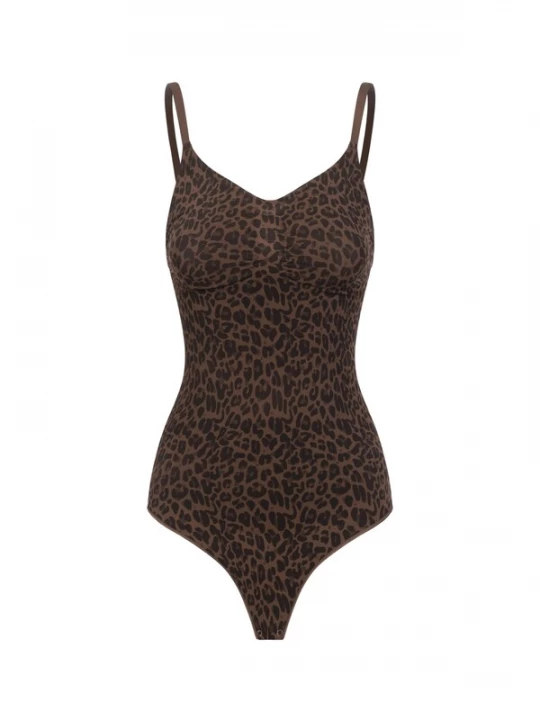 Foto van product cfab Shapingbody 'Sculpting Shapewear mit String' bruin gemêleerd