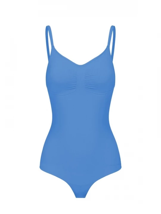 Foto van product cfab Shapingbody 'Sculpting Shapewear mit String' cyaan blauw
