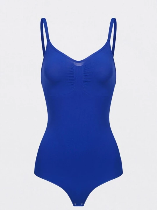 Foto van product cfab Shapingbody 'Sculpting Shapewear mit String' kobaltblauw