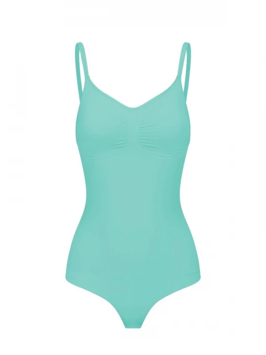 Foto van product cfab Shapingbody 'Sculpting Shapewear mit String' mintgroen