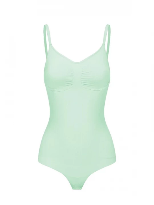 Foto van product cfab Shapingbody 'Sculpting Shapewear mit String' pastelgroen