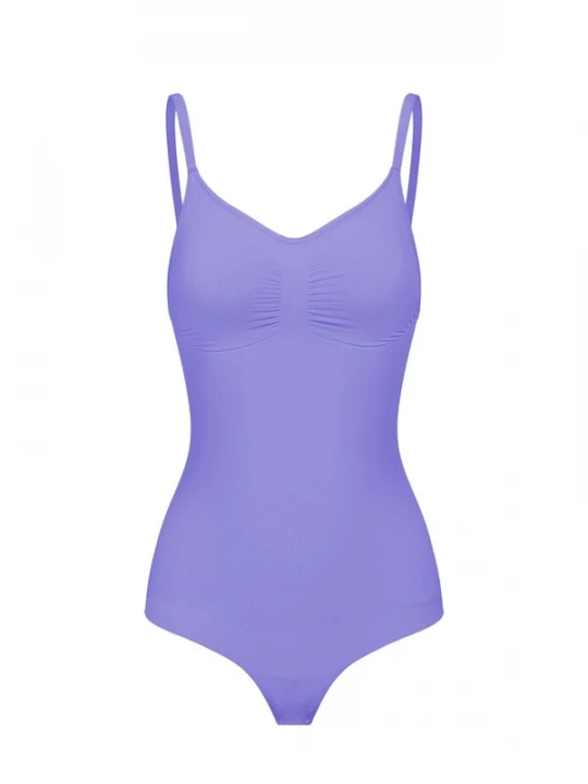 Foto van product cfab Shapingbody 'Sculpting Shapewear mit String' violetblauw