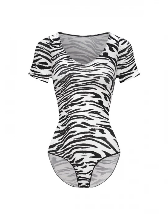 Foto van product cfab Shapingbody 'T-Shirt Bodysuit Sculpting Shapewear mit Slip' wolwit