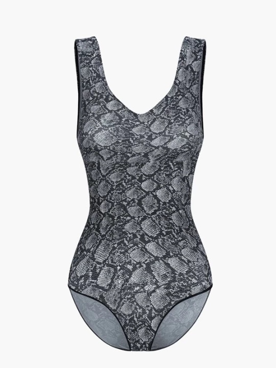 Foto van product cfab Shapingbody 'Tank Bodysuit Sculpting Shapewear mit Slip' antraciet