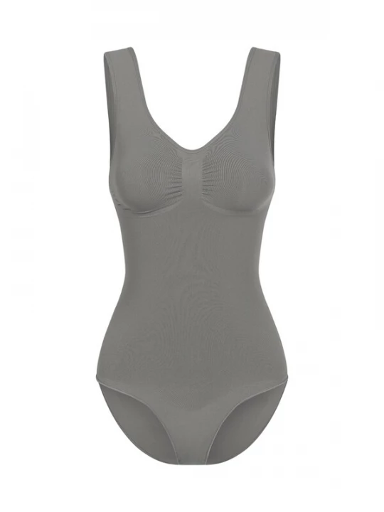 Foto van product cfab Shapingbody 'Tank Bodysuit Sculpting Shapewear mit Slip' grafiet