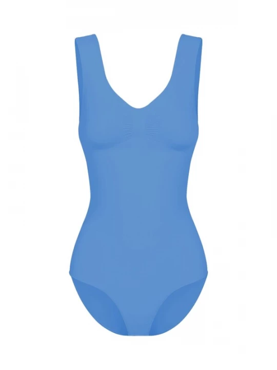Foto van product cfab Shapingbody 'Tank Bodysuit Sculpting Shapewear mit Slip' hemelsblauw