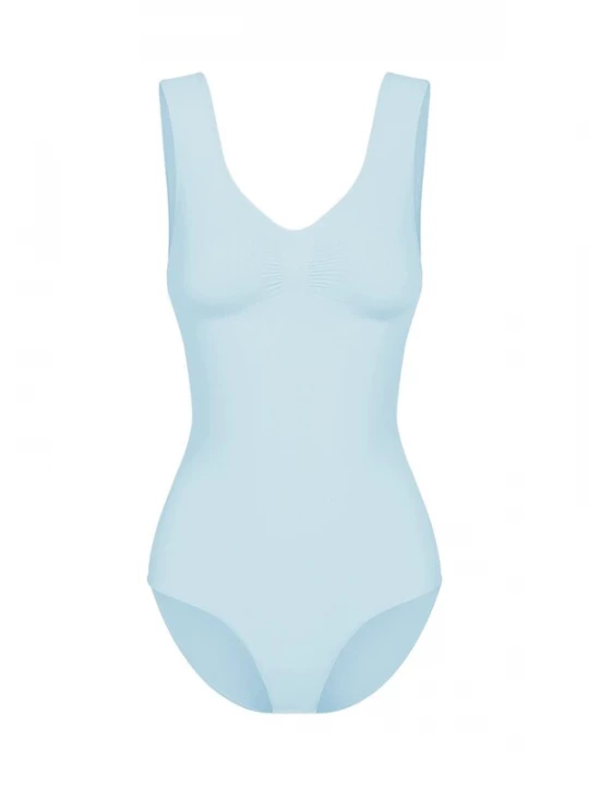 Foto van product cfab Shapingbody 'Tank Bodysuit Sculpting Shapewear mit Slip' lichtblauw