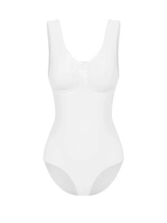 Foto van product cfab Shapingbody 'Tank Bodysuit Sculpting Shapewear mit Slip' wit