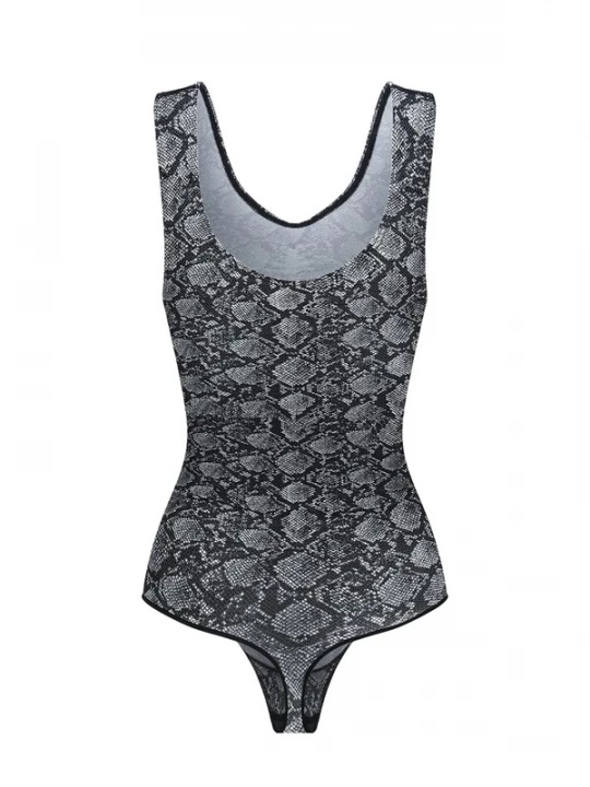 Foto van product cfab Shapingbody 'Tank Bodysuit Sculpting Shapewear mit String' antraciet