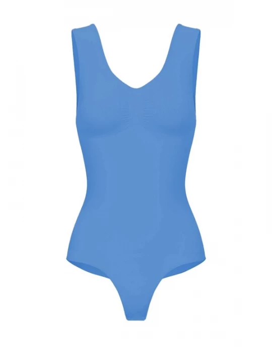 Foto van product cfab Shapingbody 'Tank Bodysuit Sculpting Shapewear mit String' azuur