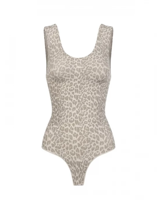 Foto van product cfab Shapingbody 'Tank Bodysuit Sculpting Shapewear mit String' donkerbeige