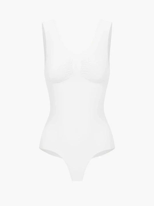 Foto van product cfab Shapingbody 'Tank Bodysuit Sculpting Shapewear mit String' wit