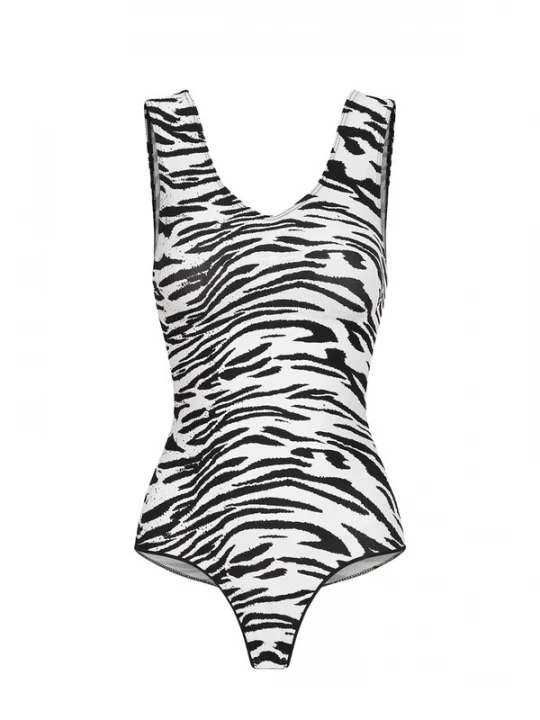 Foto van product cfab Shapingbody 'Tank Bodysuit Sculpting Shapewear mit String' wolwit