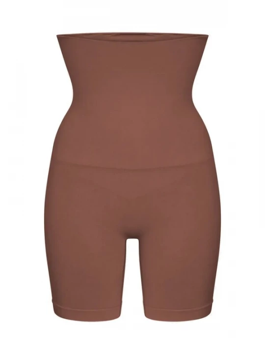 Foto van product cfab Shapingbroek 'High Waisted Shaping Shorts' bruin