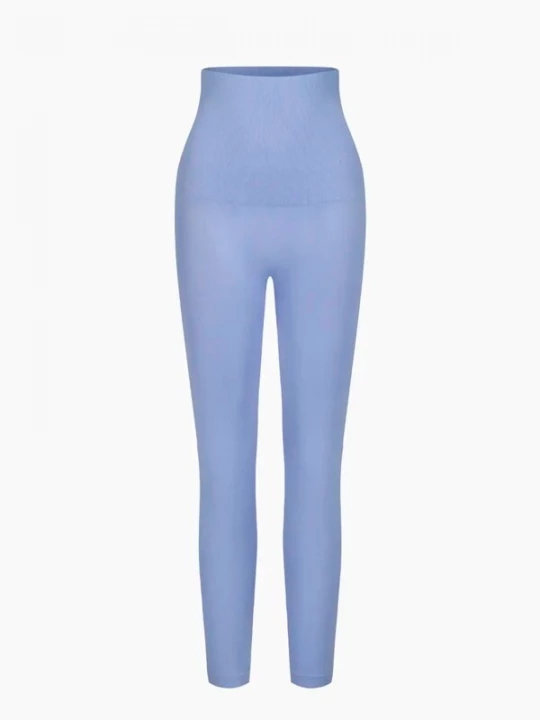 Foto van product cfab Shapingbroek 'Seamless Shaping Leggings' violetblauw