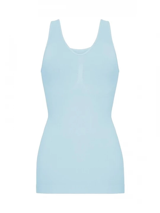 Foto van product cfab Shapingtop 'Figurformendes Shapewear Tanktop' lichtblauw