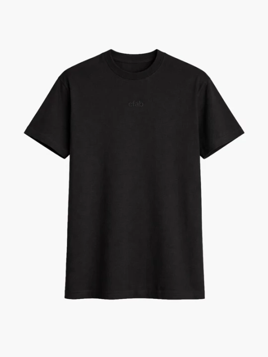 Foto van product cfab Shirt 'Relaxed Tee' zwart