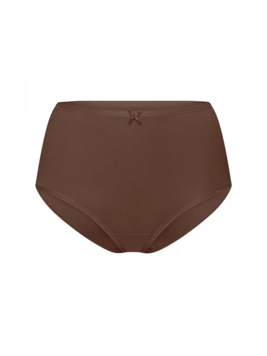 Foto van product cfab Slip 'High Waist Cotton' bruin