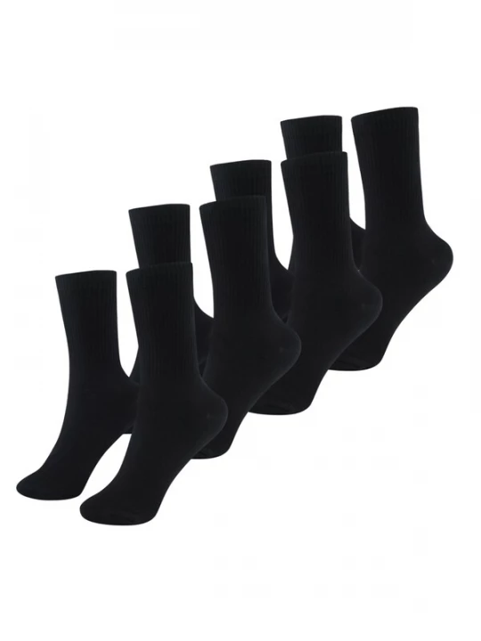 Foto van product cfab Sokken 'Lange Sportsocken | 4er Pack' zwart