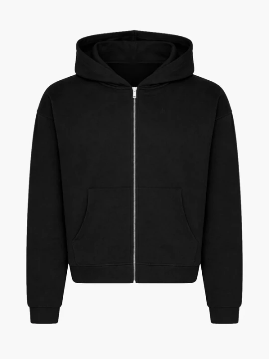 Foto van product cfab Sweatshirt 'Relaxed Zip' zwart