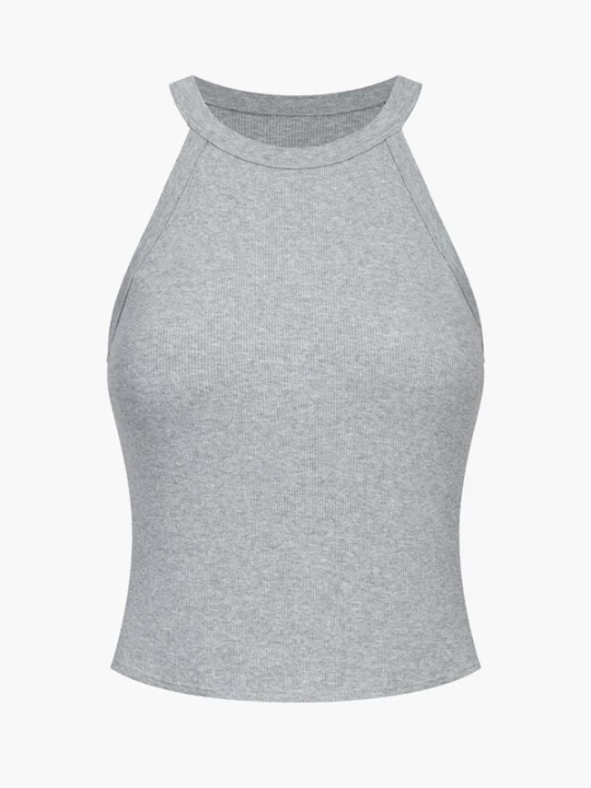 Foto van product cfab Top 'Neck Holder Bra Top' grijs
