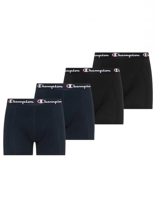 Foto van product Champion Boxershorts donkerblauw / rood / zwart / wit