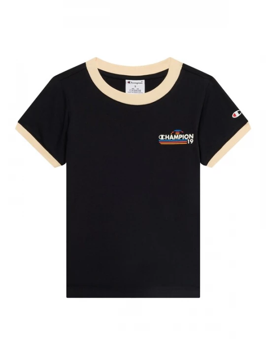 Foto van product Champion Shirt beige / blauw / lichtroze / zwart