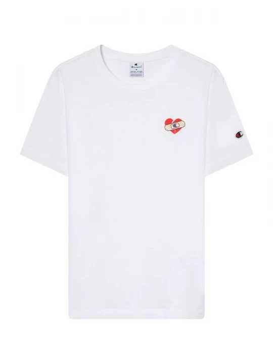 Foto van product Champion Shirt beige / rood / zwart / wit