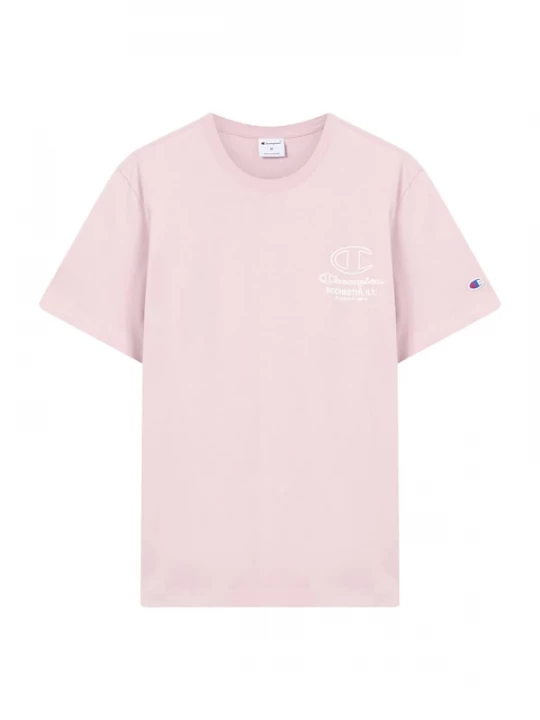 Foto van product Champion Shirt bruin / pastelroze / wit