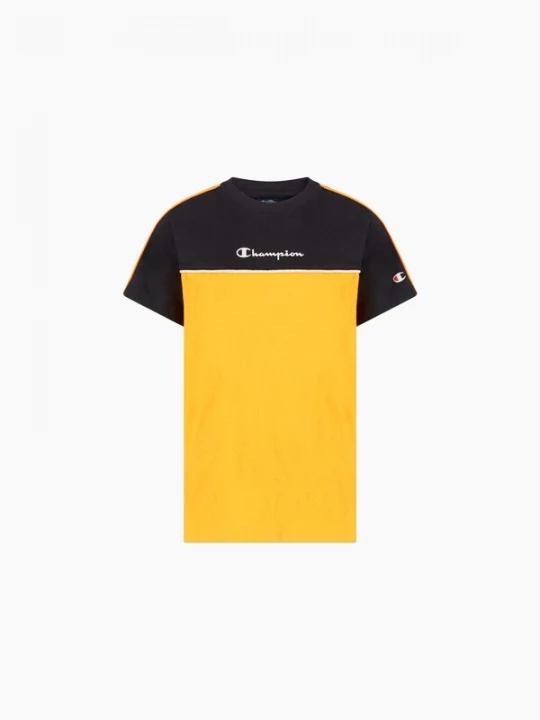 Foto van product Champion Shirt geel / zwart / wit